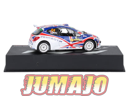 RP30 1/43 IXO Altaya Passion Rallye Peugeot 207 S2000 Zero Curitiba K.Meeke #1 2010