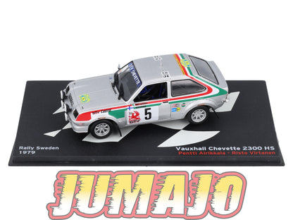 RP33 1/43 IXO Altaya Passion Rallye VAUXHALL Chevette 2300 HS P.Airikkala 1979 #5