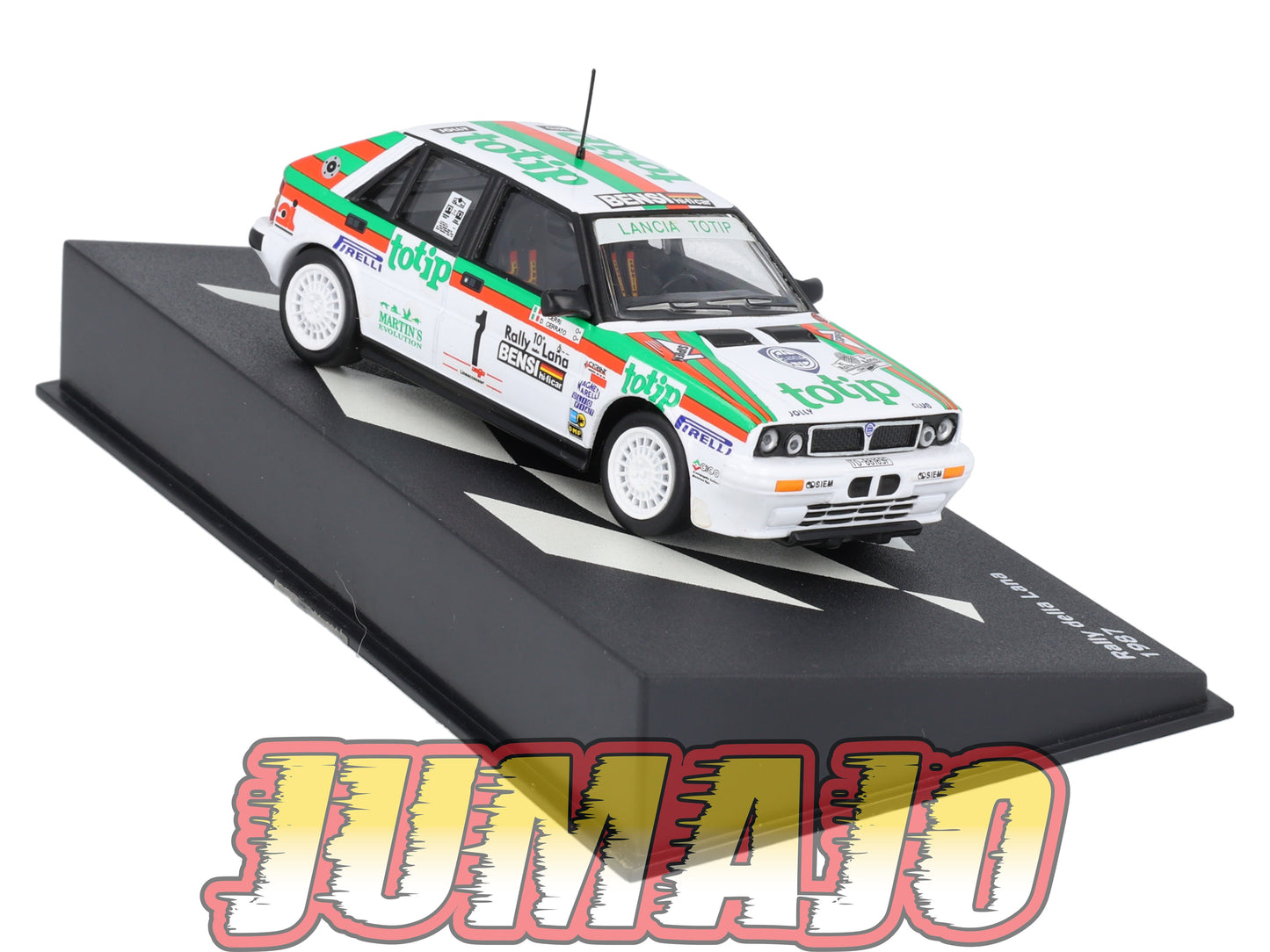 RP36 1/43 IXO Altaya Passion Rallye LANCIA Delta HF 4WD D.Cerrato 1987 #1