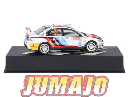 RP38 1/43 IXO Altaya Passion Rallye Mitsubishi Lancer Evo IX Mexique A.Araujo #31 2010