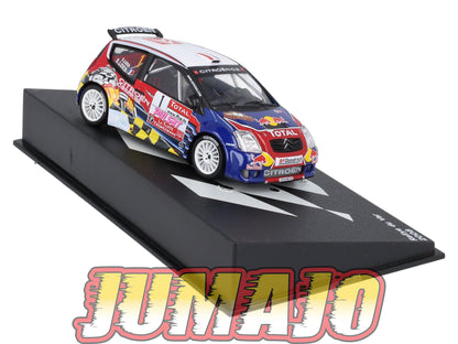 RP3 1/43 IXO Altaya Passion Rallye Citroen C2 S1600 rallye du Var S.Loeb #1 2008