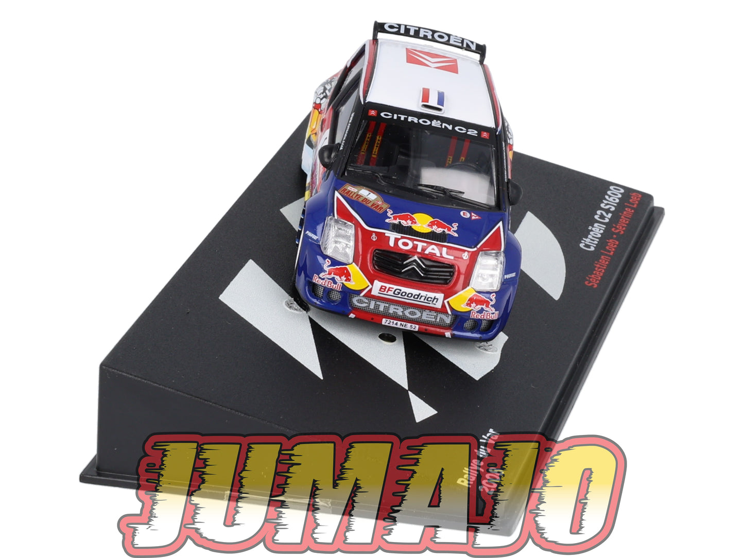 RP3 1/43 IXO Altaya Passion Rallye Citroen C2 S1600 rallye du Var S.Loeb #1 2008