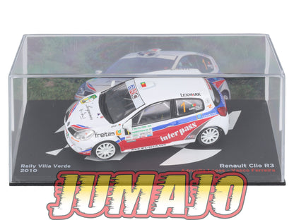 RP401 1/43 IXO Altaya Passion Rallye RENAULT Clio R3 A.Lopes 2010 #1