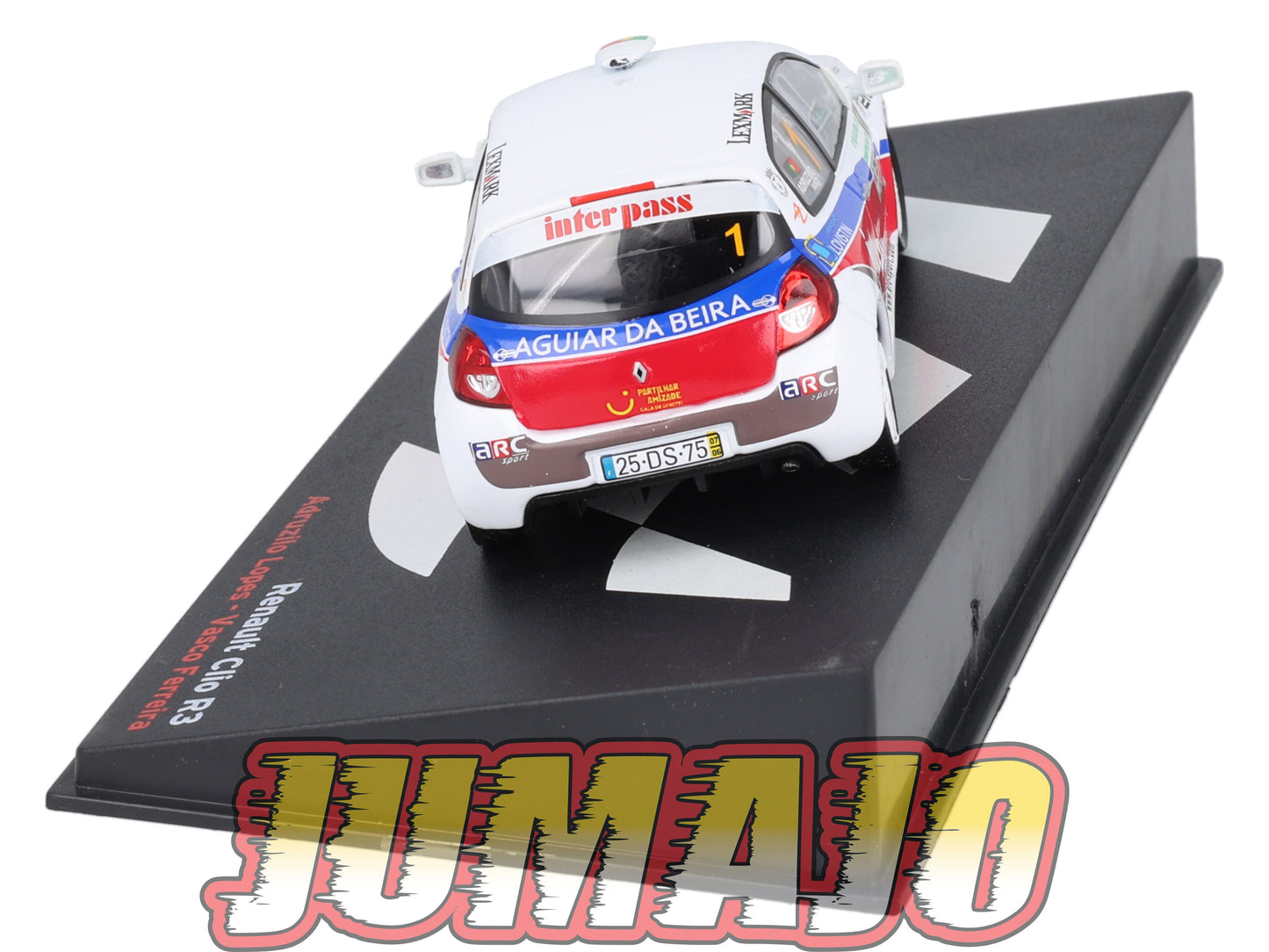 RP401 1/43 IXO Altaya Passion Rallye RENAULT Clio R3 A.Lopes 2010 #1