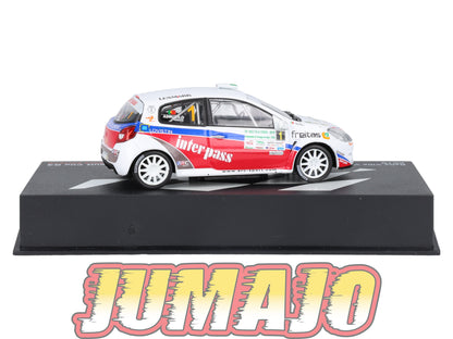 RP401 1/43 IXO Altaya Passion Rallye RENAULT Clio R3 A.Lopes 2010 #1