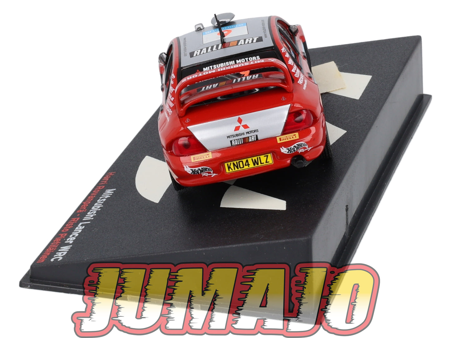 RP42 1/43 IXO Altaya Passion Rallye Mitsubishi Lancer Suède H.Rovanpera #9 2005