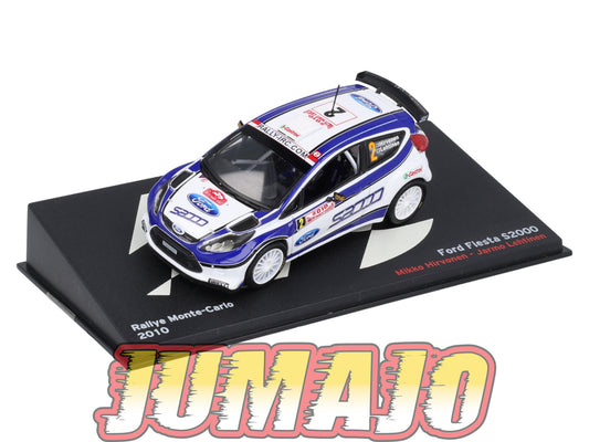 RP42b 1/43 IXO Altaya Passion Rallye Ford fiesta S2000 M.Hirvonen #2 2010