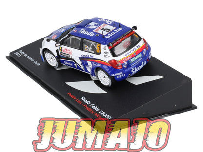 RP46 1/43 IXO Altaya Passion Rallye SKODA Fabia S2000 2011 #5 F.Loix