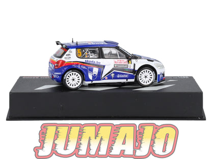 RP46 1/43 IXO Altaya Passion Rallye SKODA Fabia S2000 2011 #5 F.Loix