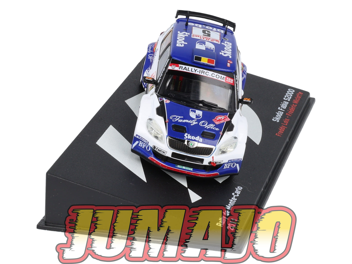 RP46 1/43 IXO Altaya Passion Rallye SKODA Fabia S2000 2011 #5 F.Loix