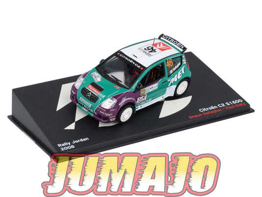 RP48 1/43 IXO Altaya Passion Rallye Citroen C2 S1600 Jordan S.Gallagher #46 2008