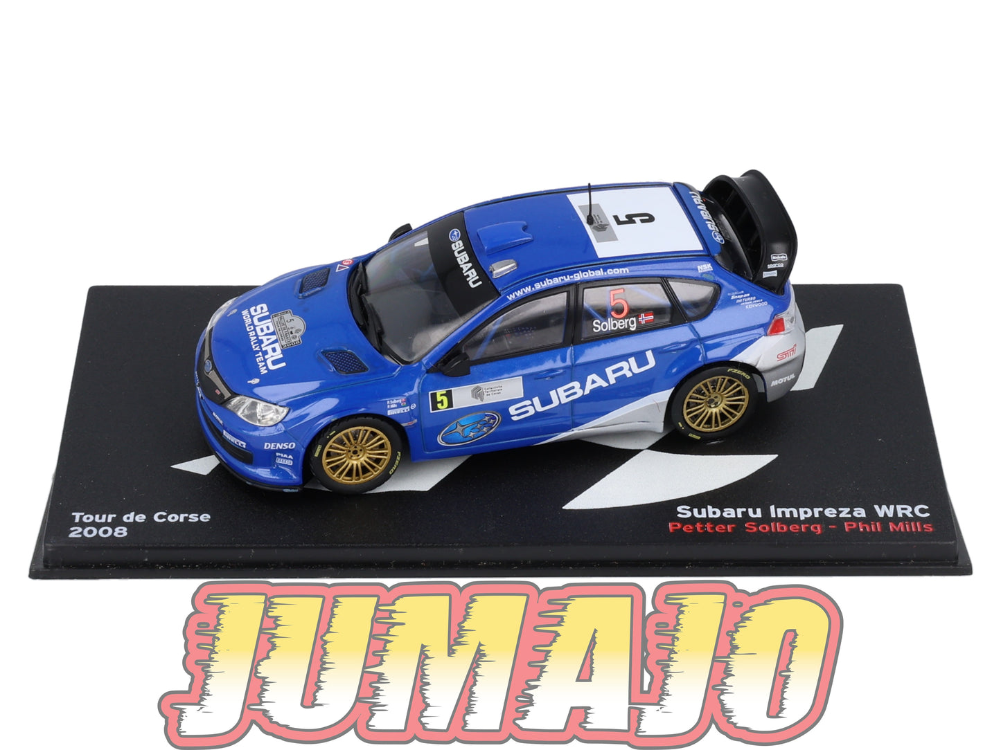 RP4 1/43 IXO Altaya Passion Rallye Subaru Impreza WRC Corse P.Solberg #5 2008