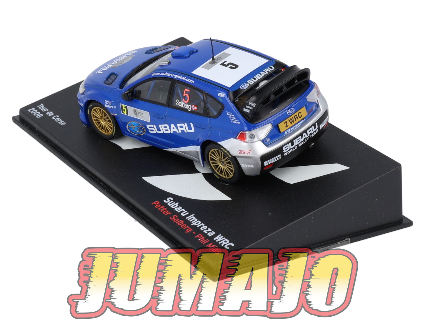 RP4 1/43 IXO Altaya Passion Rallye Subaru Impreza WRC Corse P.Solberg #5 2008