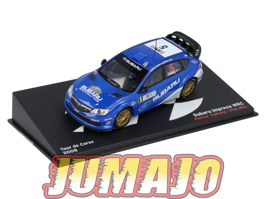 RP4 1/43 IXO Altaya Passion Rallye Subaru Impreza WRC Corse P.Solberg #5 2008