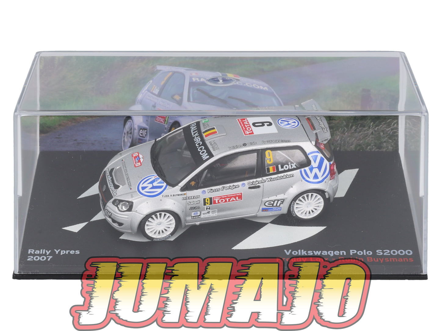 RP52 1/43 IXO Altaya Passion Rallye VOLKSWAGEN Polo S2000 F.Loix 2007 #9