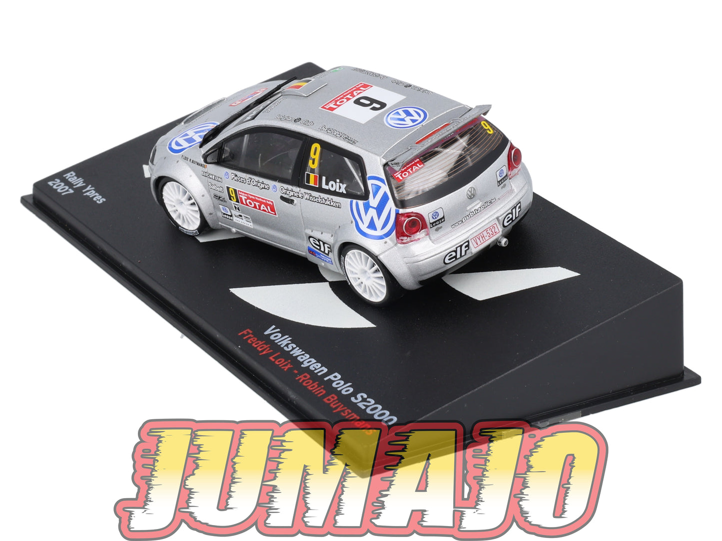 RP52 1/43 IXO Altaya Passion Rallye VOLKSWAGEN Polo S2000 F.Loix 2007 #9