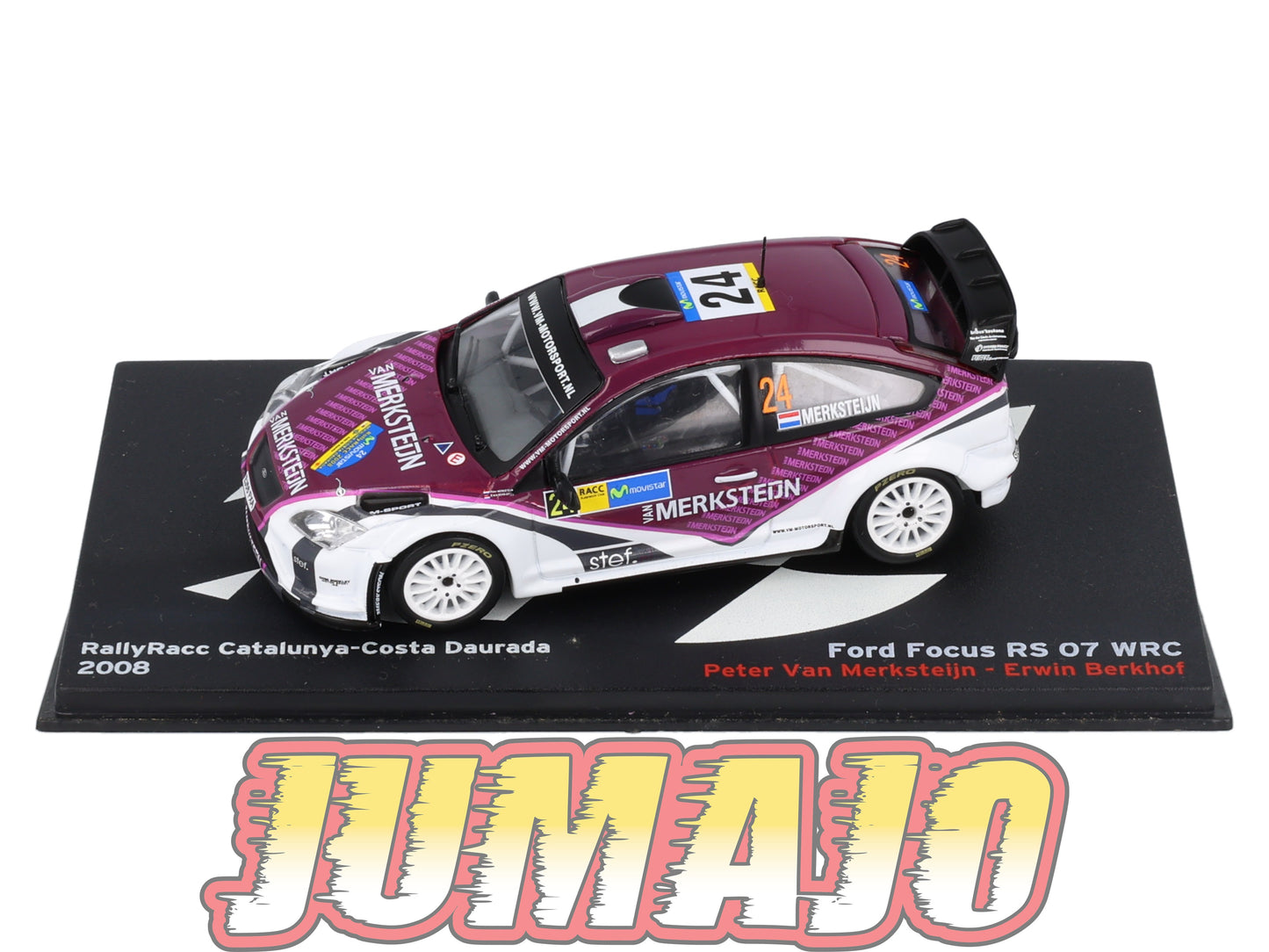 RP53 1/43 IXO Altaya Passion Rallye Ford focus RS 07 WRC Catalunya-Costan P.Merksteijn #24 2008