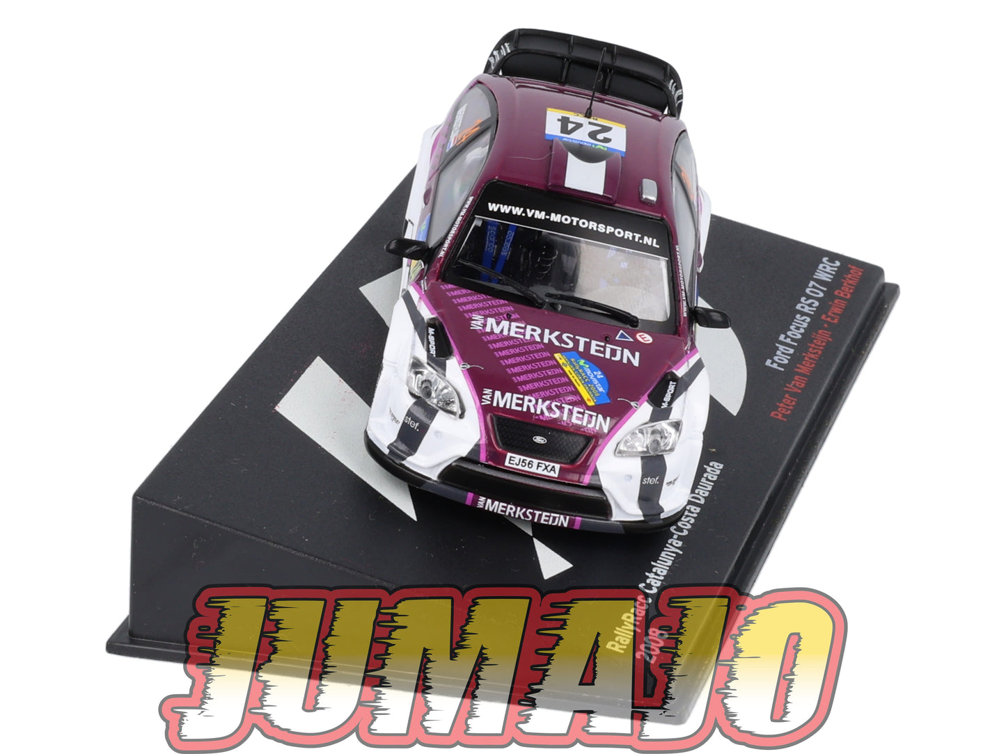 RP53 1/43 IXO Altaya Passion Rallye Ford focus RS 07 WRC Catalunya-Costan P.Merksteijn #24 2008