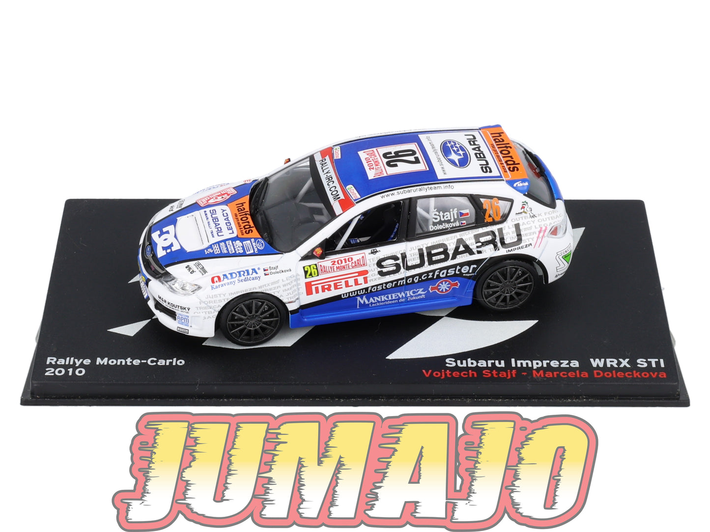 RP55 1/43 IXO Altaya Passion Rallye Subaru Impreza WRX STI V.Stajf #26 2010