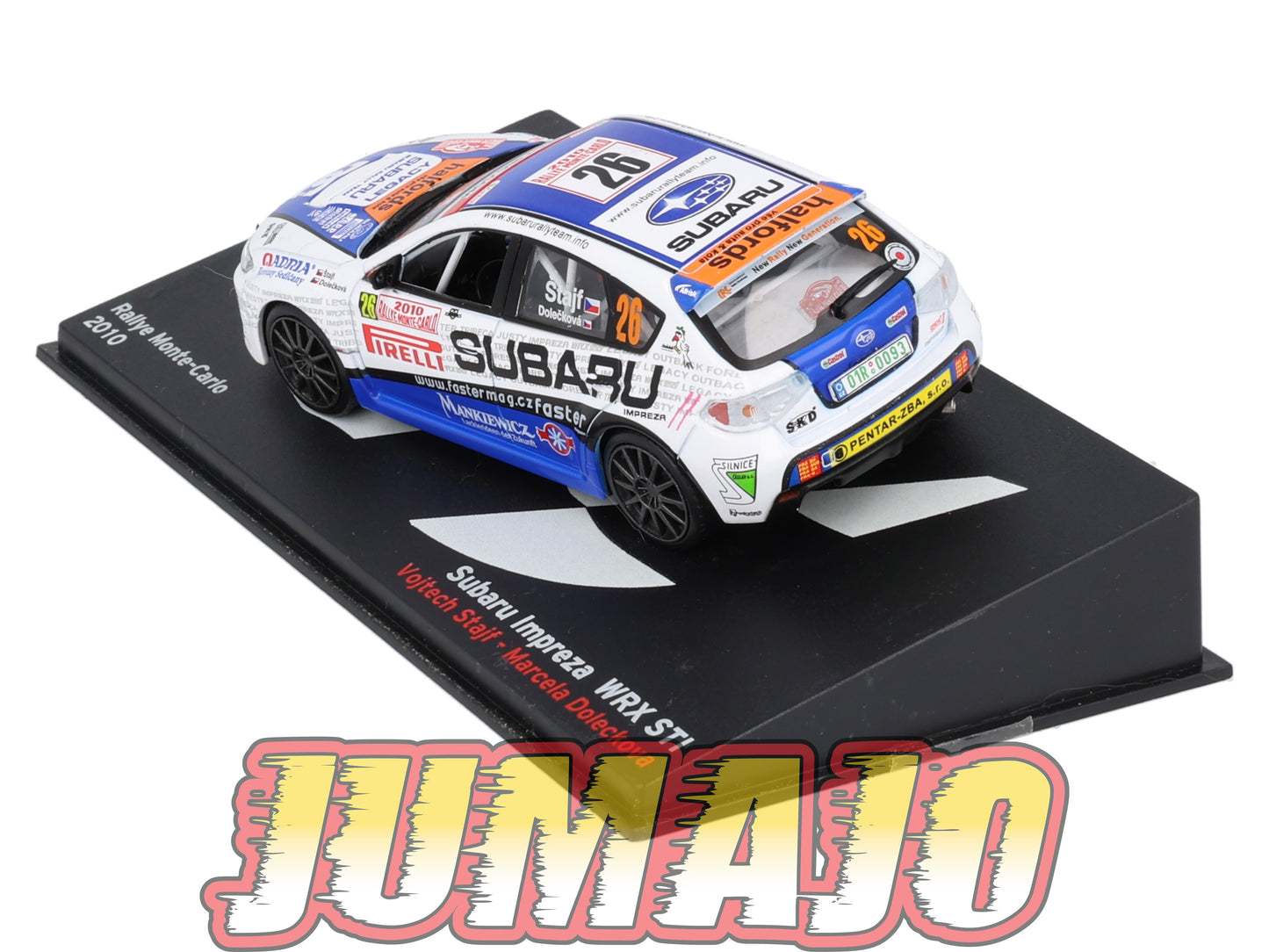 RP55 1/43 IXO Altaya Passion Rallye Subaru Impreza WRX STI V.Stajf #26 2010