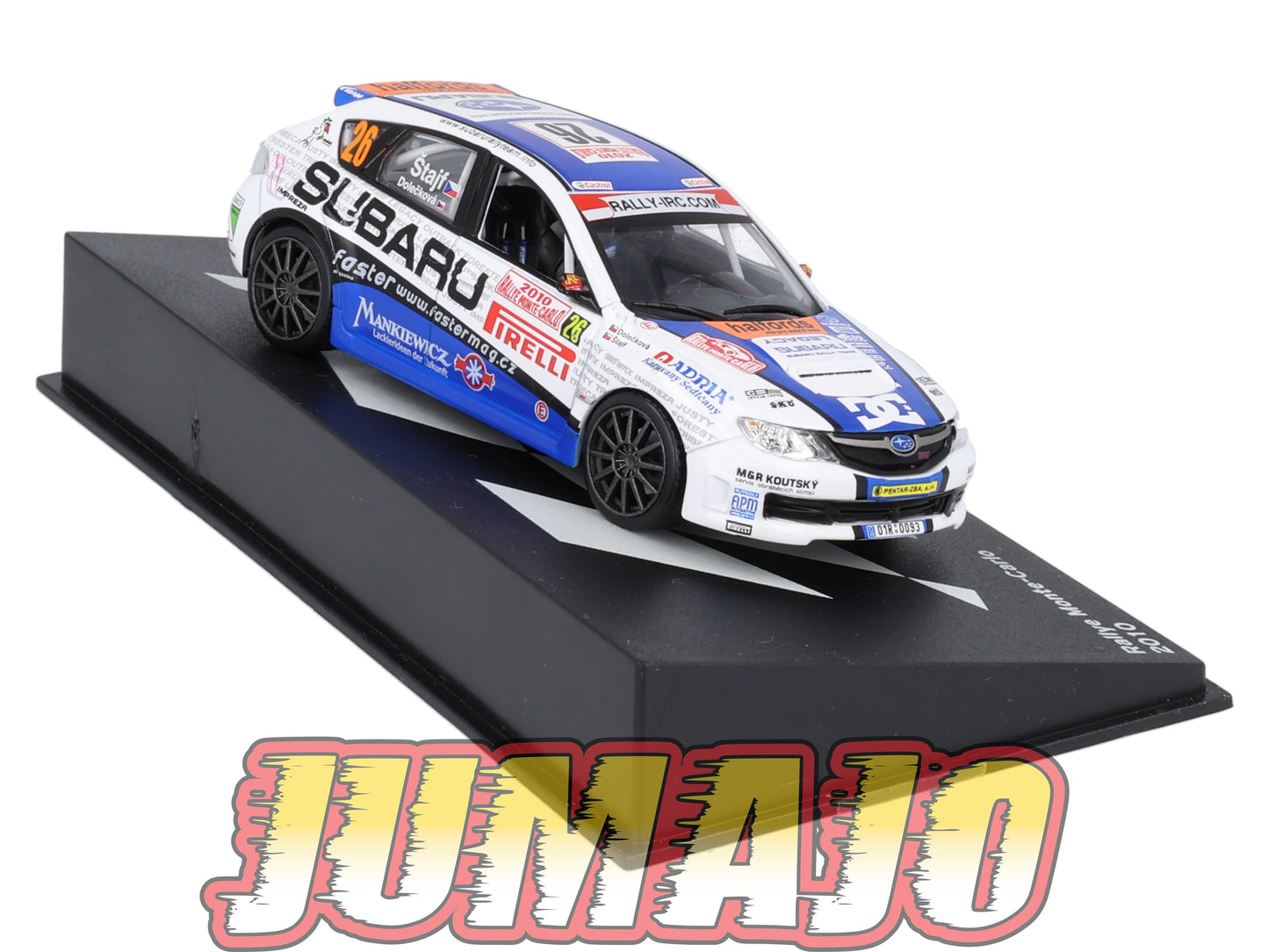 RP55 1/43 IXO Altaya Passion Rallye Subaru Impreza WRX STI V.Stajf #26 2010