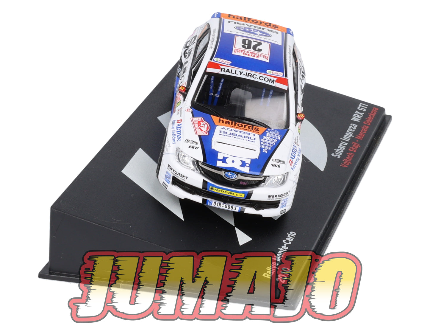 RP55 1/43 IXO Altaya Passion Rallye Subaru Impreza WRX STI V.Stajf #26 2010