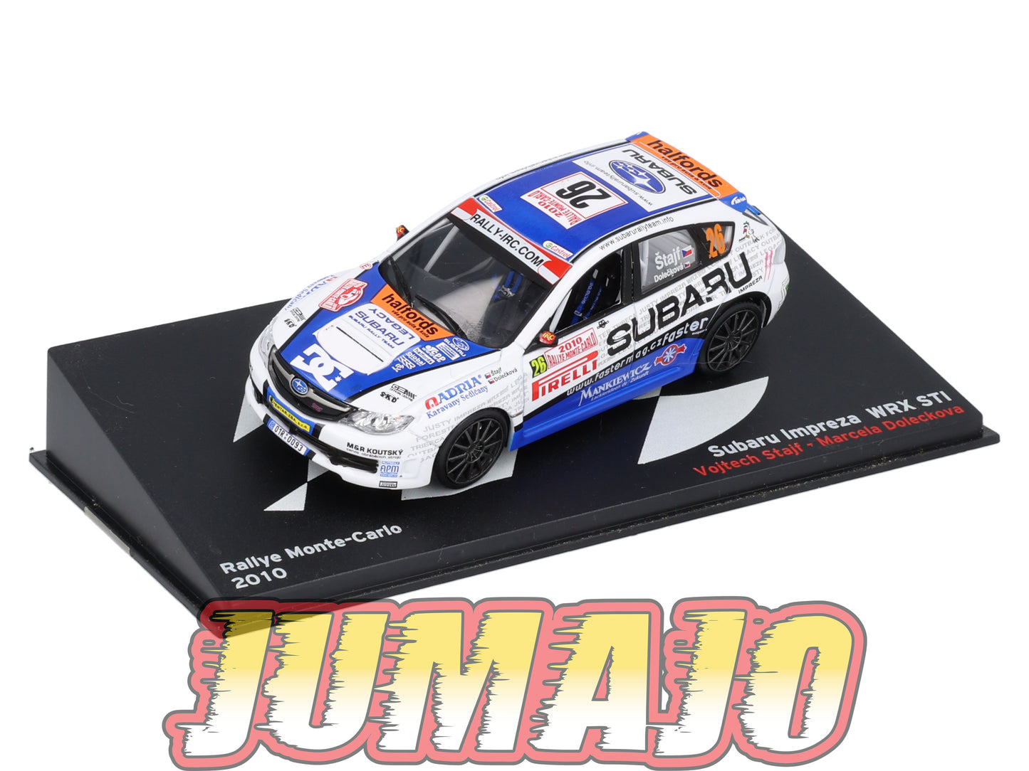 RP55 1/43 IXO Altaya Passion Rallye Subaru Impreza WRX STI V.Stajf #26 2010