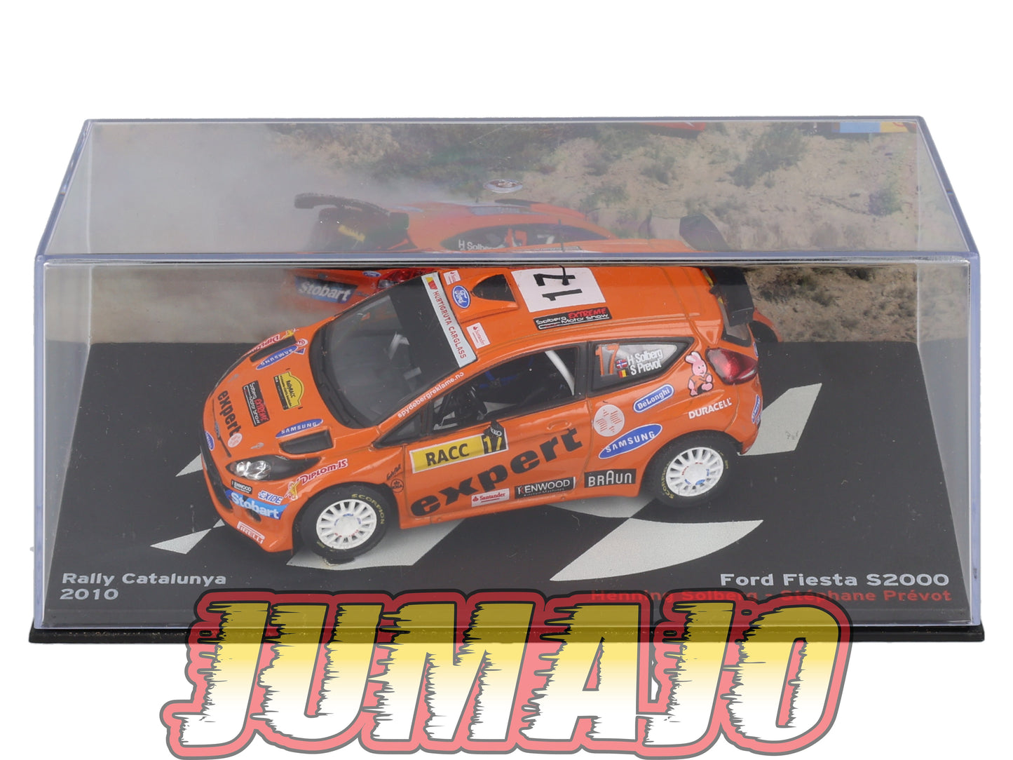 RP56 1/43 IXO Altaya Passion Rallye Ford Fiesta S2000 Catalunya H.Solberg #17 2010