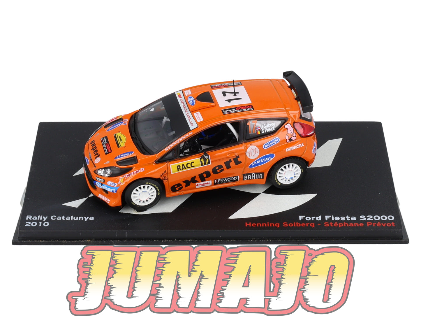 RP56 1/43 IXO Altaya Passion Rallye Ford Fiesta S2000 Catalunya H.Solberg #17 2010