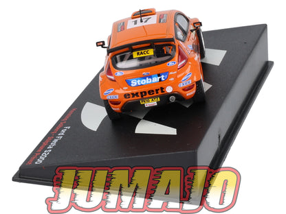 RP56 1/43 IXO Altaya Passion Rallye Ford Fiesta S2000 Catalunya H.Solberg #17 2010