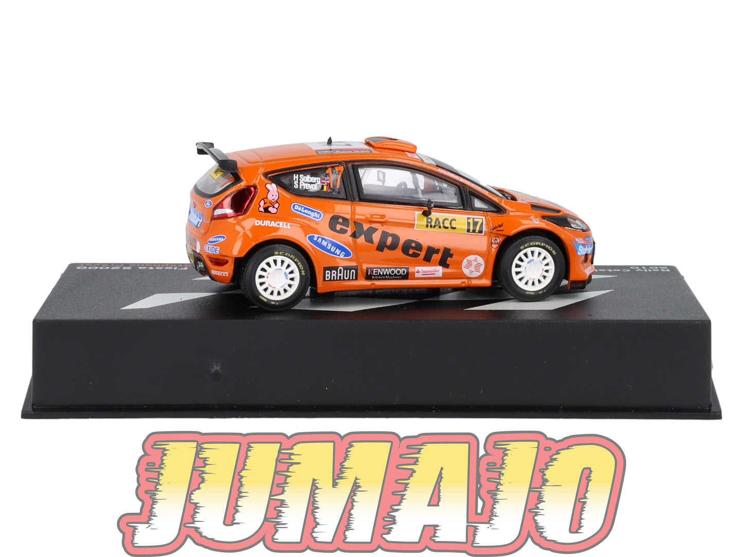 RP56 1/43 IXO Altaya Passion Rallye Ford Fiesta S2000 Catalunya H.Solberg #17 2010