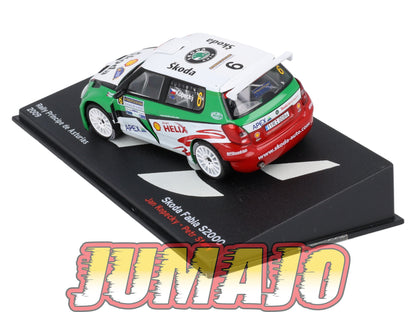 RP5 1/43 IXO Altaya Passion Rallye Skoda Fabia S2000 Príncipe de Asturias J.Kopecky #6 2009