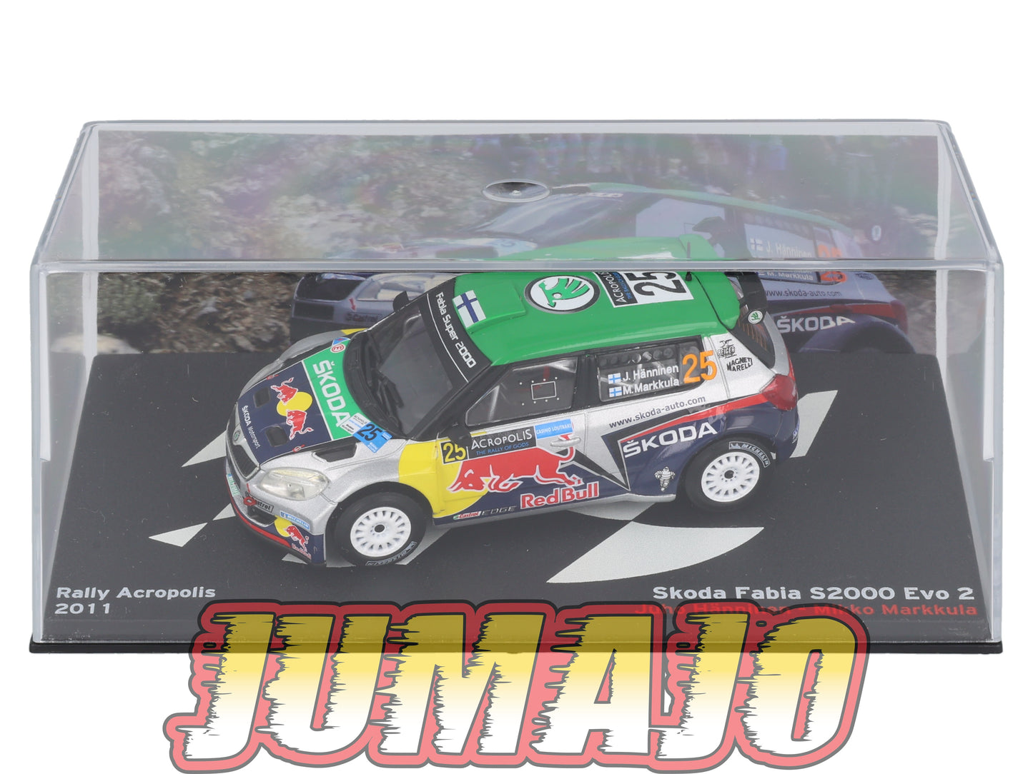 RP61 1/43 IXO Altaya Passion Rallye SKODA Fabia S2000 Evo 2 J.Hanninen 2011 #25