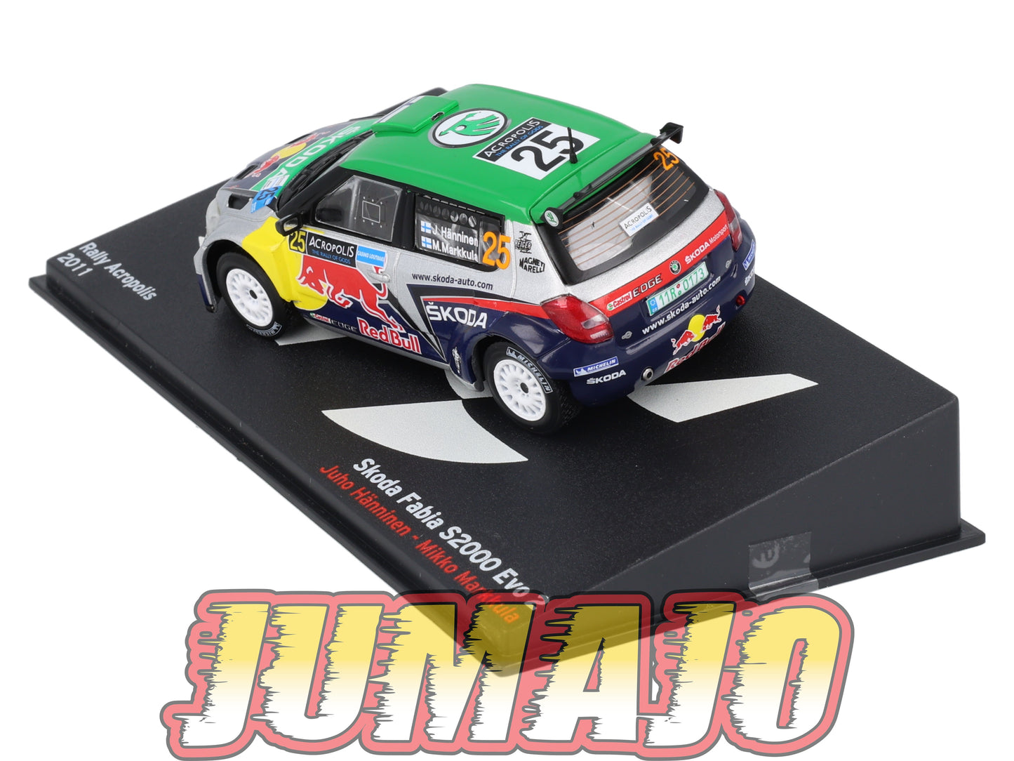 RP61 1/43 IXO Altaya Passion Rallye SKODA Fabia S2000 Evo 2 J.Hanninen 2011 #25