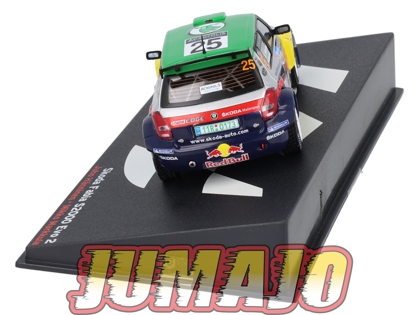 RP61 1/43 IXO Altaya Passion Rallye SKODA Fabia S2000 Evo 2 J.Hanninen 2011 #25