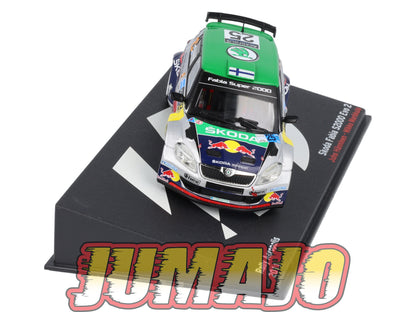 RP61 1/43 IXO Altaya Passion Rallye SKODA Fabia S2000 Evo 2 J.Hanninen 2011 #25