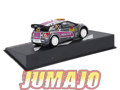 RP62 1/43 IXO Altaya Passion Rallye Citroen DS3 WRC Deutschland P.Merksteijn Jr. #14 2011