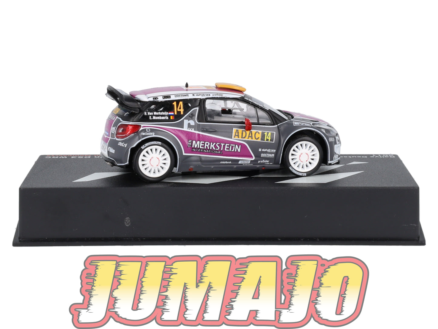 RP62 1/43 IXO Altaya Passion Rallye Citroen DS3 WRC Deutschland P.Merksteijn Jr. #14 2011