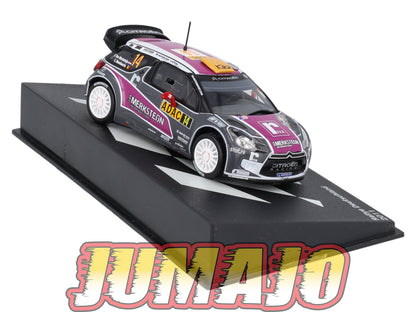 RP62 1/43 IXO Altaya Passion Rallye Citroen DS3 WRC Deutschland P.Merksteijn Jr. #14 2011