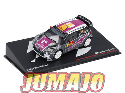 RP62 1/43 IXO Altaya Passion Rallye Citroen DS3 WRC Deutschland P.Merksteijn Jr. #14 2011