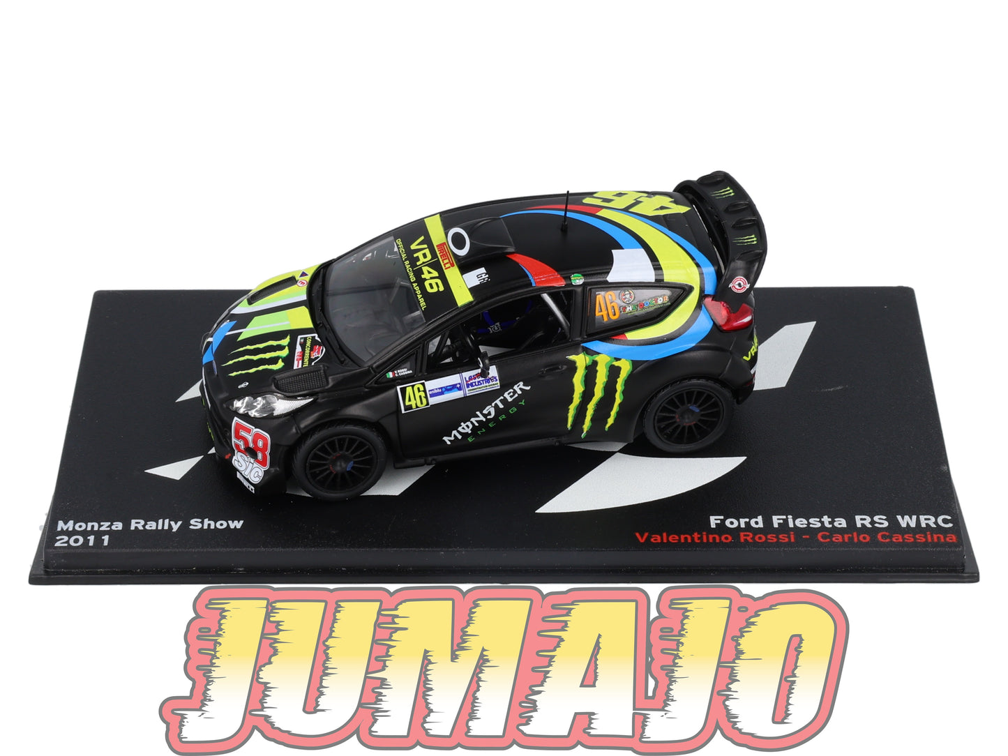 RP66 1/43 IXO Altaya Passion Rallye FORD Fiesta RS V.Rossi 2011 #58