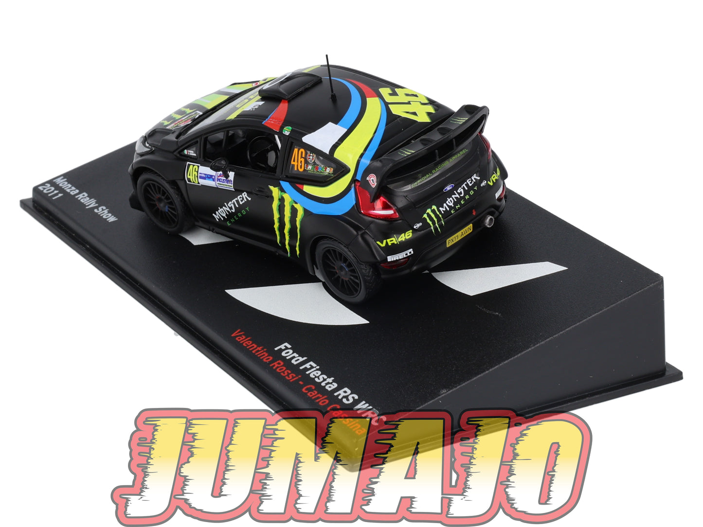 RP66 1/43 IXO Altaya Passion Rallye FORD Fiesta RS V.Rossi 2011 #58