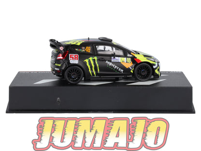 RP66 1/43 IXO Altaya Passion Rallye FORD Fiesta RS V.Rossi 2011 #58