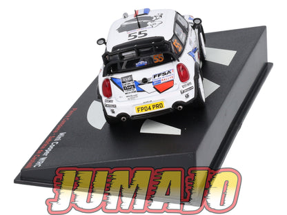 RP67 1/43 IXO Altaya Passion Rallye Mini Cooper WRC France-Alsace P.Campana #55 2011