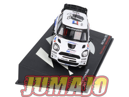 RP67 1/43 IXO Altaya Passion Rallye Mini Cooper WRC France-Alsace P.Campana #55 2011