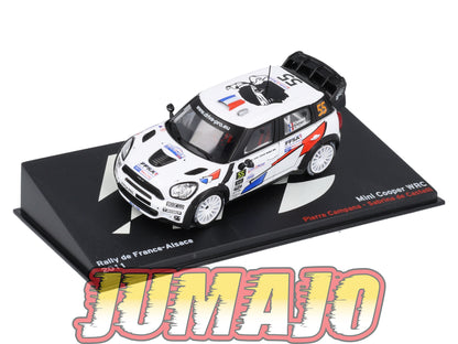 RP67 1/43 IXO Altaya Passion Rallye Mini Cooper WRC France-Alsace P.Campana #55 2011