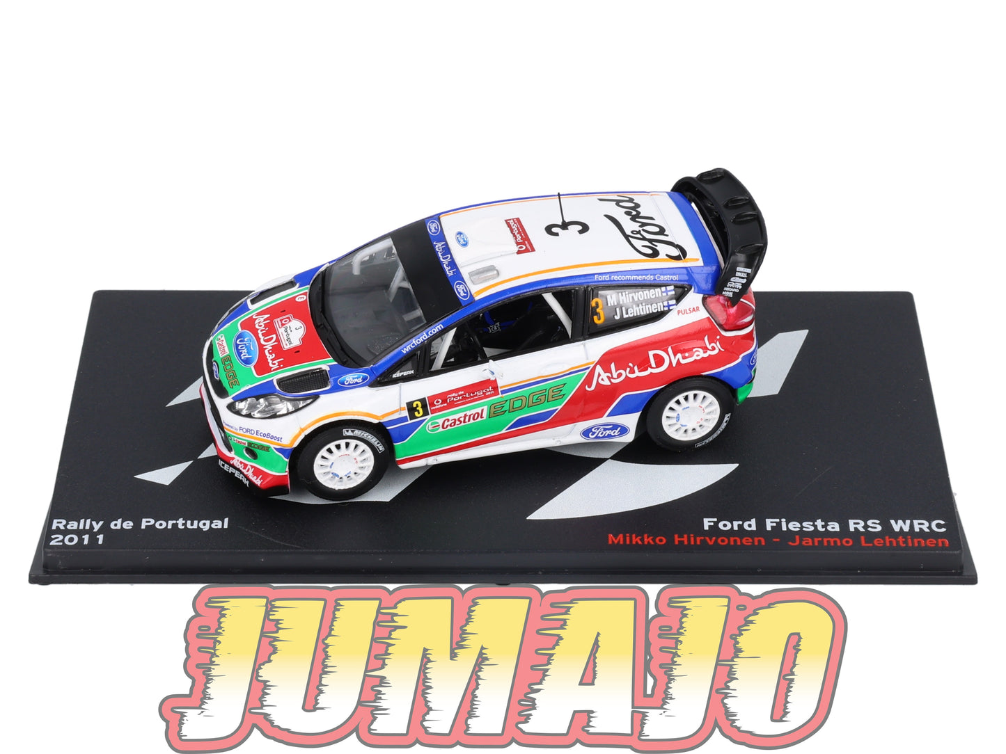 RP68 1/43 IXO Altaya Passion Rallye FORD Fiesta RS WRC M.Hirvonen 2011 #3