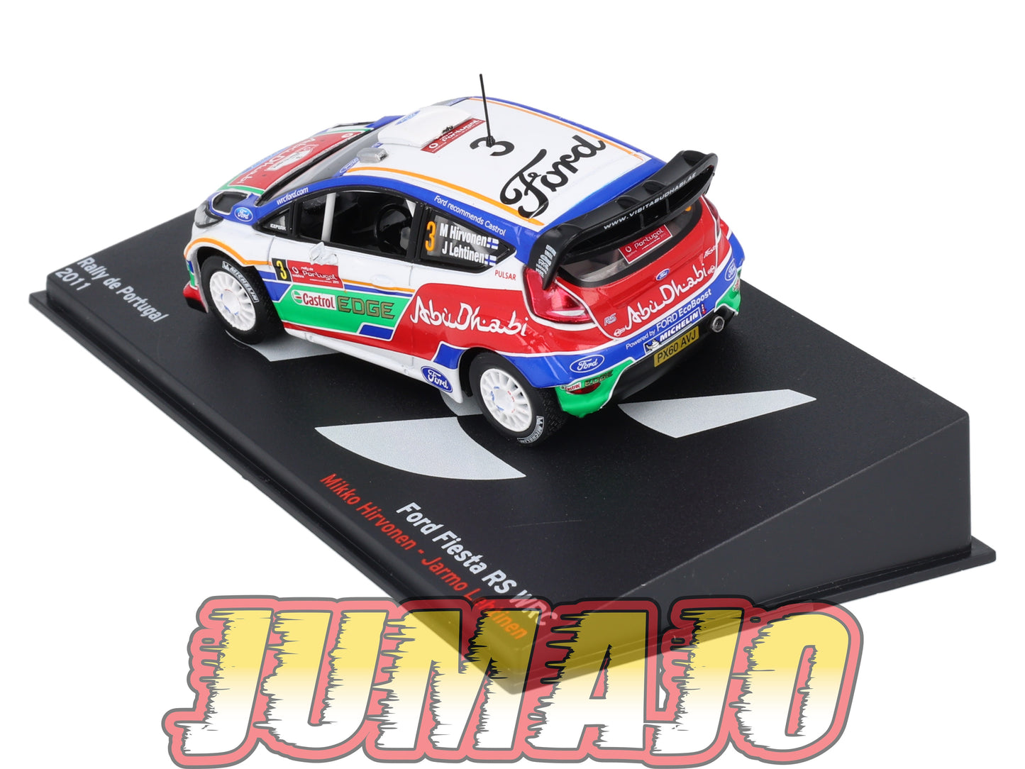 RP68 1/43 IXO Altaya Passion Rallye FORD Fiesta RS WRC M.Hirvonen 2011 #3