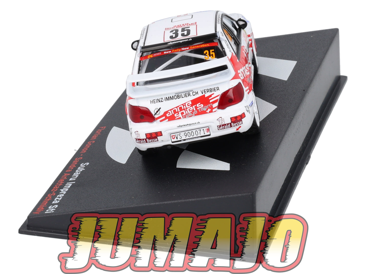 RP69 1/43 IXO Altaya Passion Rallye SUBARU Impreza Sti 2011 #35 Monte-carlo F.Gonon