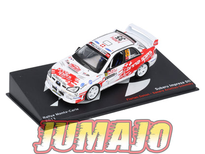 RP69 1/43 IXO Altaya Passion Rallye SUBARU Impreza Sti 2011 #35 Monte-carlo F.Gonon